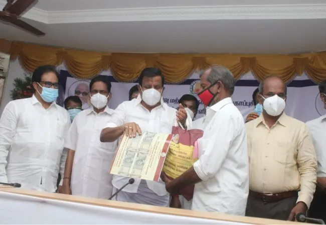 coronavirus relief fund minister kn nehru in trichy 
